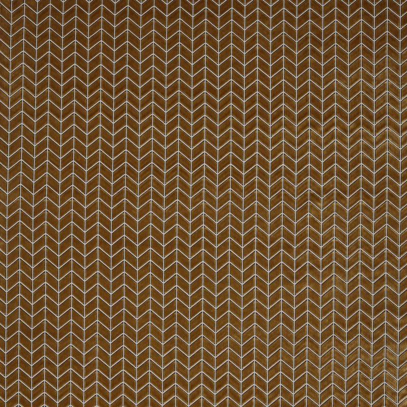 133499 Perplex Momentum 13 Tobacco / Slate Fabric by Harlequin