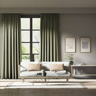 133905 Khorol Colour 3 Sage and Shiitake Fabric by Harlequin