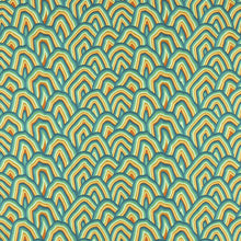 133908 Kumo Colour 3 Wilderness Amber Light Paprika Harlequin Fabric