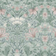 Vintage Floral Soft Teal Wallpaper by Holden Decor