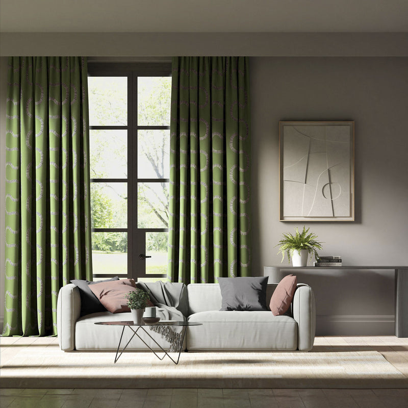 133912 Michi Colour 3 Forest Black Earth First Light Harlequin Fabric