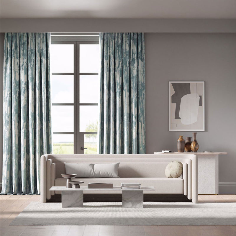 133919 Eco Takara Colour 4 Frost and Silver Willow Fabric by Harlequin