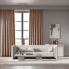 133920 Izumi Colour 4 Shiitake and Brazilian Rosewood Fabric by Harlequin