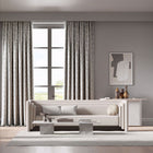 133921 Izumi Colour 4 Temple Grey and Diffused Light Fabric by Harlequin