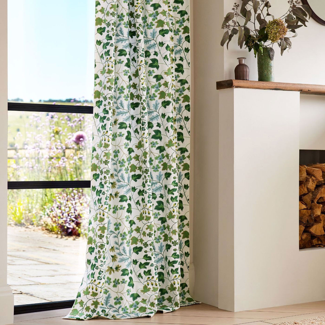 133929 Onni Colour 4 First Light Clover Fabric by Harlequin