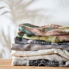 133943 Ether Sheers 1 Chalk/Black Earth Harlequin Fabric