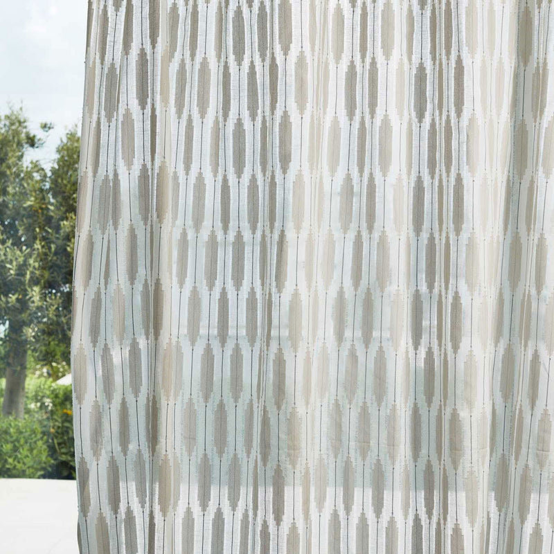 133945 Alto Sheers 1 Chalk/Celestial Harlequin Fabric