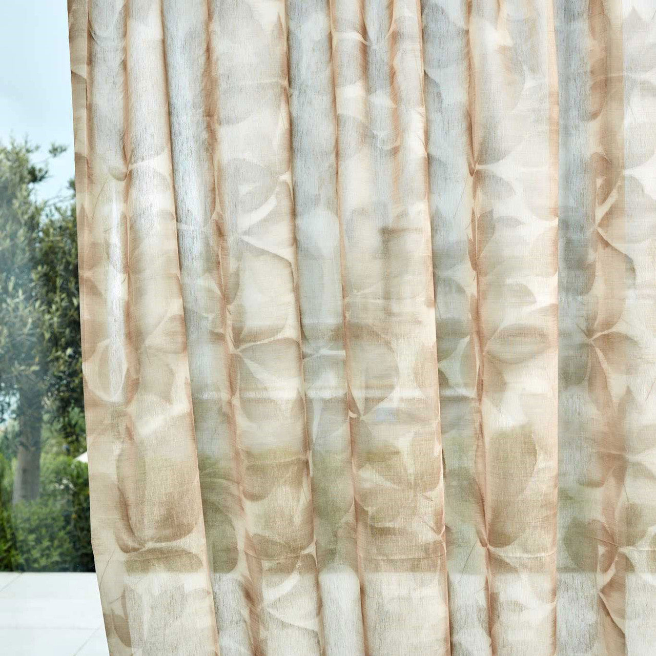 133951 Grounded Sheers 1 Parchment Harlequin Fabric
