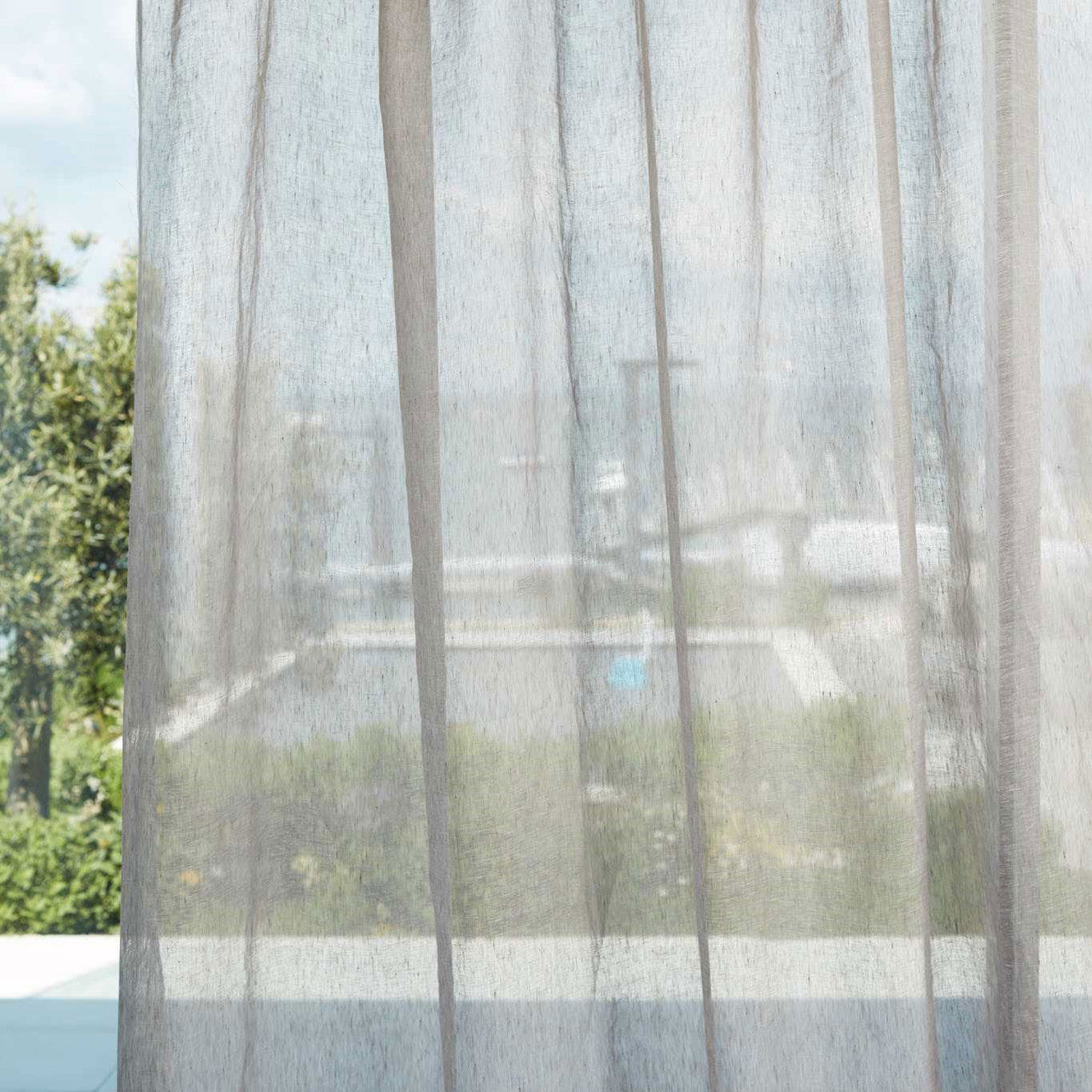 133964 Lucent Sheers 1 Hempseed Harlequin Fabric