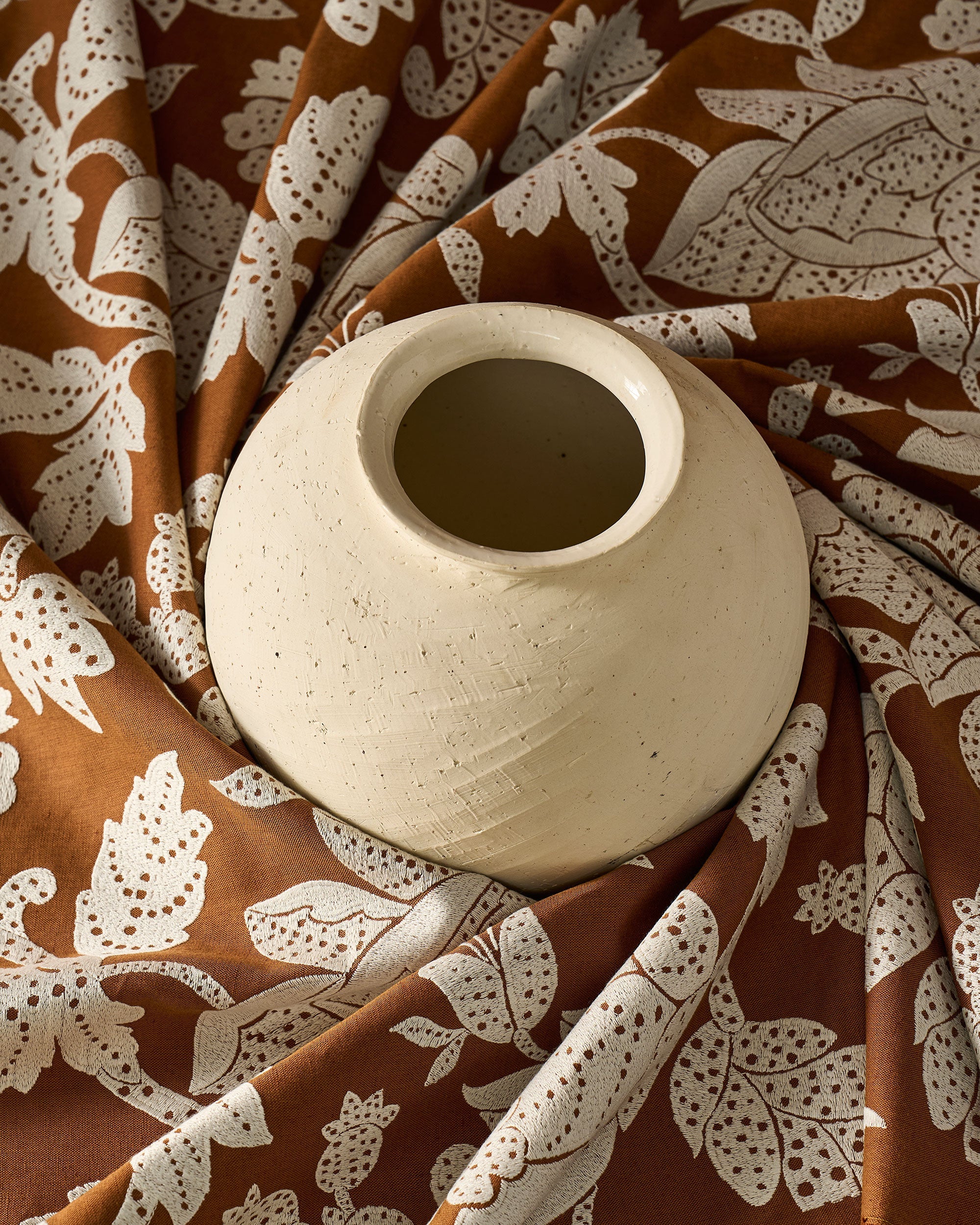 134777 Zamora Terracotta Zamora Fabric by Harlequin