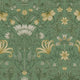 Vintage Floral Green Wallpaper by Holden Decor