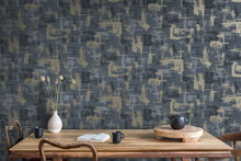 13560 Abstract Geo Navy Wallpaper by Holden Decor