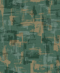 Abstract Geo Green Wallpaper by Holden Decor