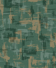13561 Abstract Geo Green Wallpaper by Holden Decor