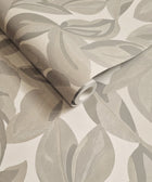 13572 Abstract Leaf Beige Wallpaper by Holden Decor