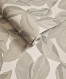 13572 Abstract Leaf Beige Wallpaper by Holden Decor