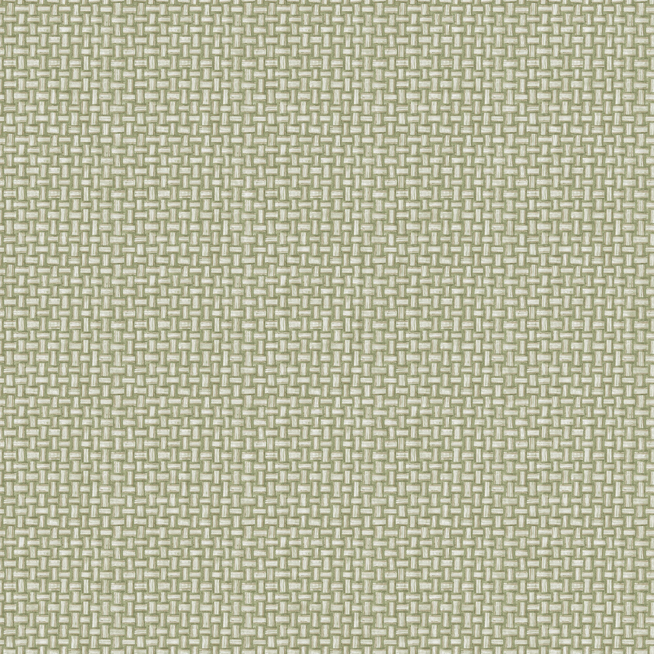 13581 Basket Weave Green Wallpaper by Holden Decor