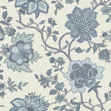 13590 Jacobean Trail Blue Wallpaper by Holden Decor