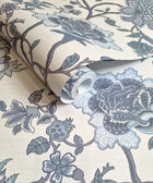 13590 Jacobean Trail Blue Wallpaper by Holden Decor
