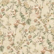 13600 Floral Bird Trail Cream Wallpaper by Holden Decor