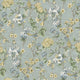 Floral Bird Trail Blue Wallpaper by Holden Decor