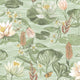 Lily Pad Green Wallpaper by Holden Decor