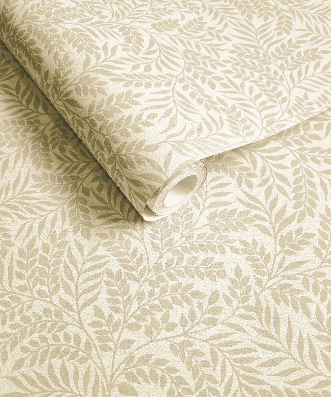 13630 Mini Leaf Beige Wallpaper by Holden Decor