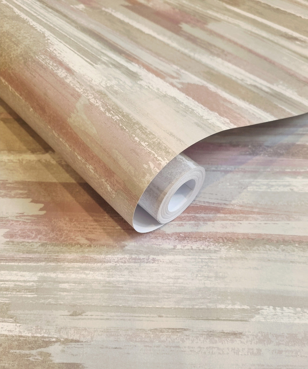 13640 Brush Strokes Beige Coral Wallpaper by Holden Decor