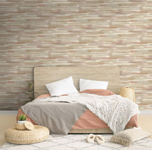 13640 Brush Strokes Beige Coral Wallpaper by Holden Decor