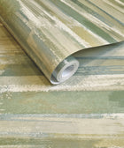 13641 Brush Strokes Green Yellow Wallpaper by Holden Decor