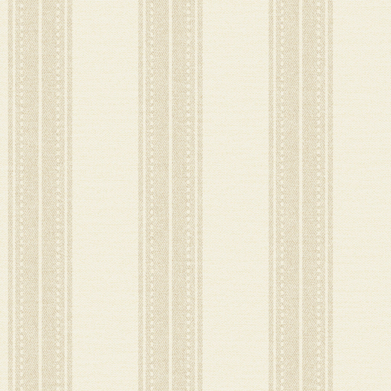 13650 Linen Stripe Cream Wallpaper by Holden Decor