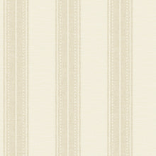 13650 Linen Stripe Cream Wallpaper by Holden Decor