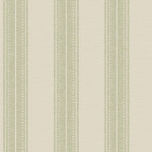 13651 Linen Stripe Sage Wallpaper by Holden Decor