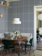 1387 Alvar Aalto 14/6 Light Blue Alvar Aalto Wallpaper by Boråstapeter