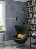 1387 Alvar Aalto 14/6 Light Blue Alvar Aalto Wallpaper by Boråstapeter