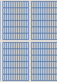 1387 Alvar Aalto 14/6 Light Blue Alvar Aalto Wallpaper by Boråstapeter