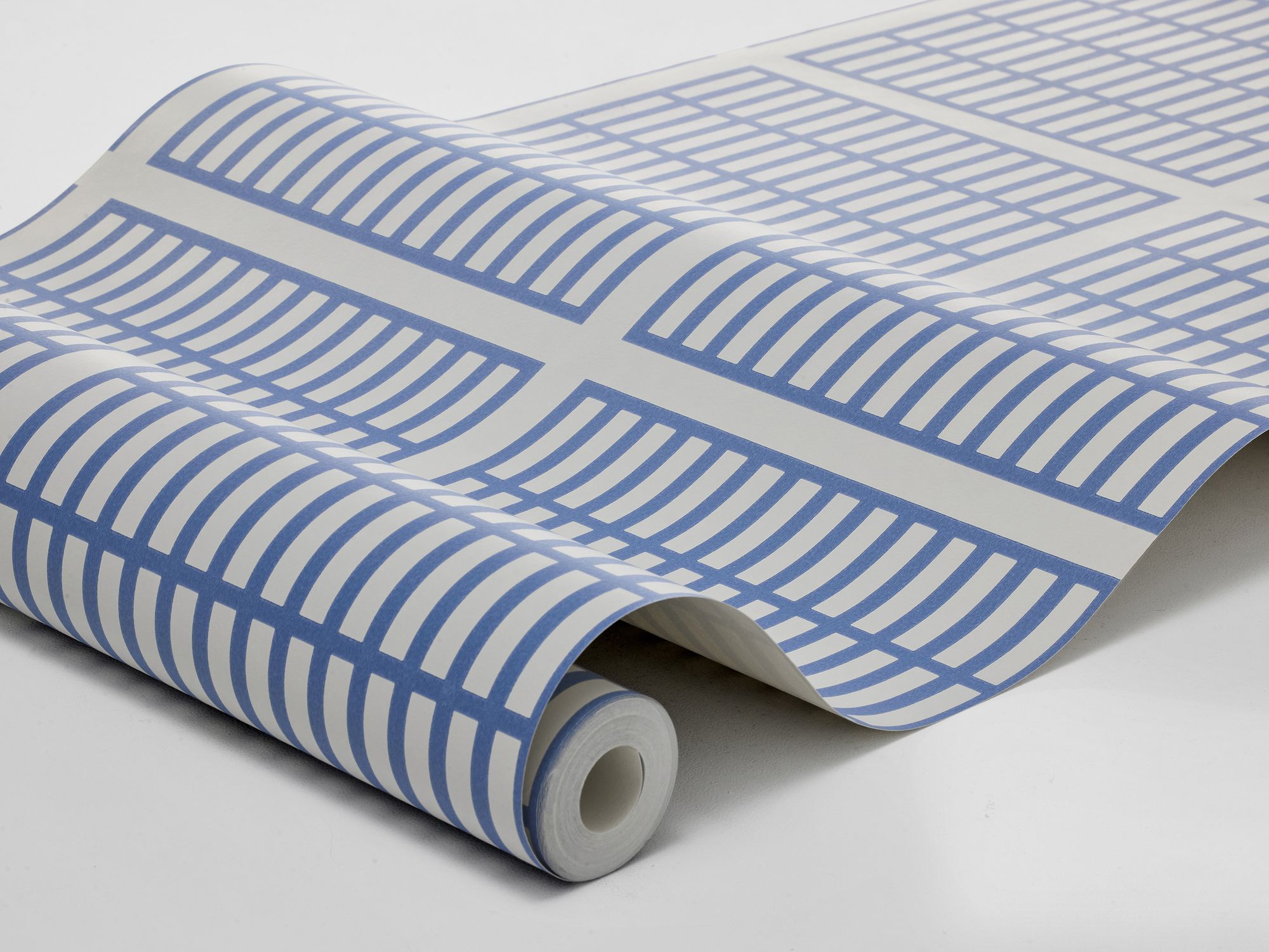 1387 Alvar Aalto 14/6 Light Blue Alvar Aalto Wallpaper by Boråstapeter