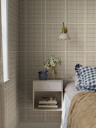 1388 Alvar Aalto 14/6 Light Yellow Alvar Aalto Wallpaper by Boråstapeter