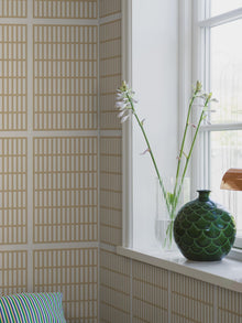 1388 Alvar Aalto 14/6 Light Yellow Alvar Aalto Wallpaper by Boråstapeter