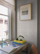 1389 Alvar Aalto 14/6 Light Grey Alvar Aalto Wallpaper by Boråstapeter