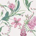 Botanists Scroll Mauve Concerto Mural by Graham & Brown