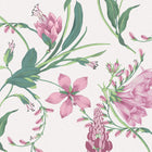 139874 Botanists Scroll Concerto Mauve Mural Wallpaper By Graham & Brown