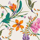 139883 Botanists Scroll Concerto Vivant Mural Wallpaper By Graham & Brown