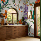 139883 Botanists Scroll Concerto Vivant Mural Wallpaper By Graham & Brown