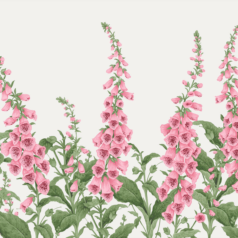 139910 Foxglove Concerto Day Mural Wallpaper By Graham & Brown