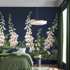 139937 Foxglove Concerto Midnight Mural Wallpaper By Graham & Brown