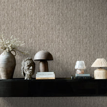 140083 Heirloom Knit Greige Wallpaper  by Abigail Ahern