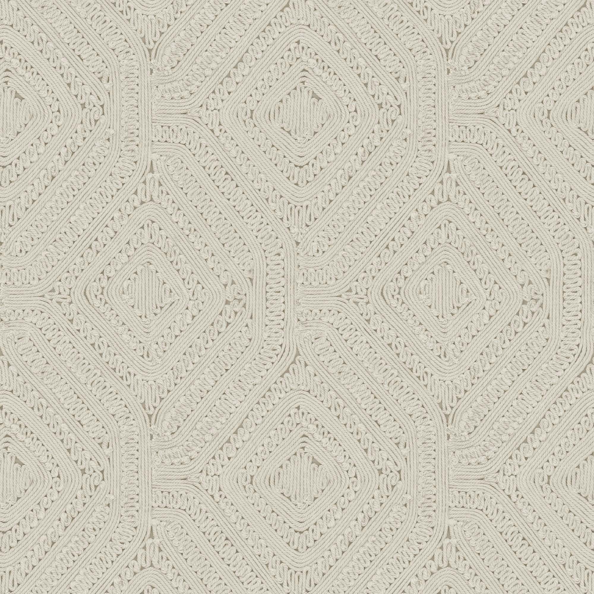 140086 Artisan Weave Cream Wallpaper by Abigail Ahern