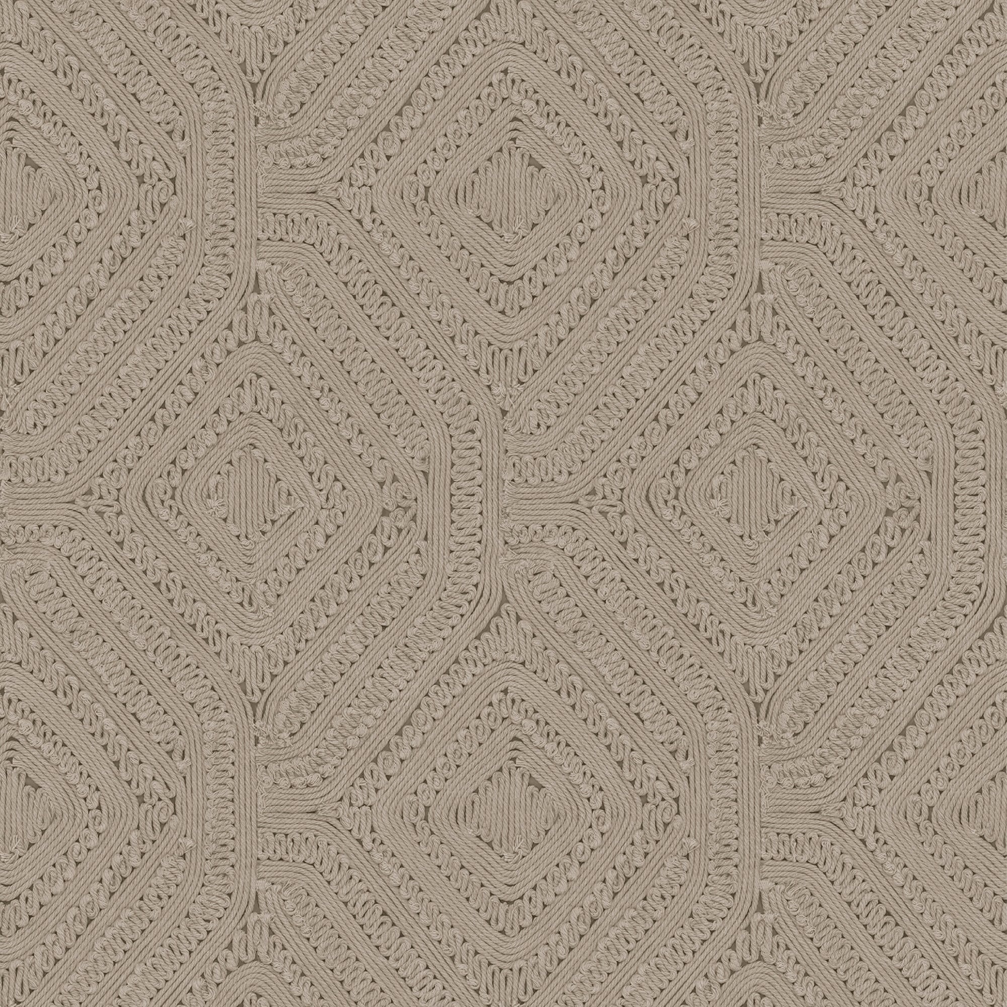 140087 Artisan Weave Fawn Wallpaper by Abigail Ahern