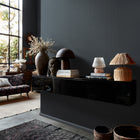 140090 Herringbone Weave Dusk Wallpaper by Abigail Ahern